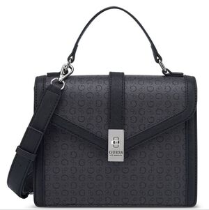GUESS Black Satchel Bag